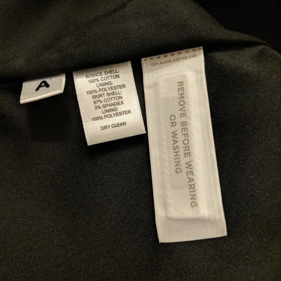 Ann Taylor LOFT Black Lace Eyelet Strapless Dress - Picture 3 of 7